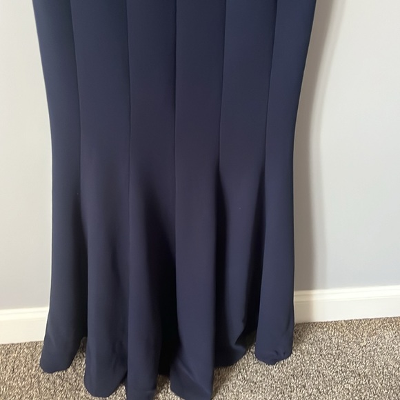 Evening dress Max Mara size 6 navy - Picture 4 of 7